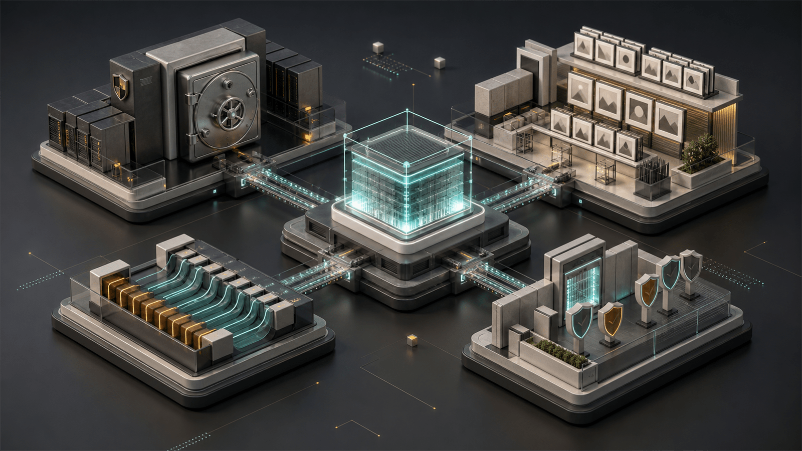 Agency AI governance infrastructure system model
