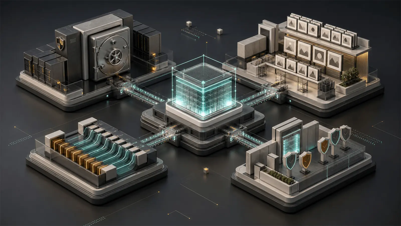 Agency AI governance infrastructure system model