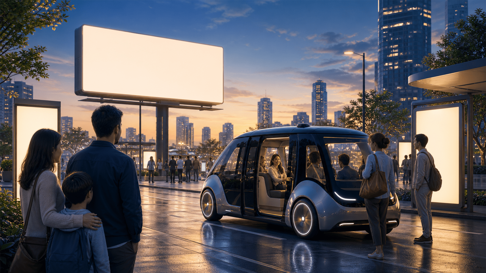 Trust-building marketing for autonomous mobility