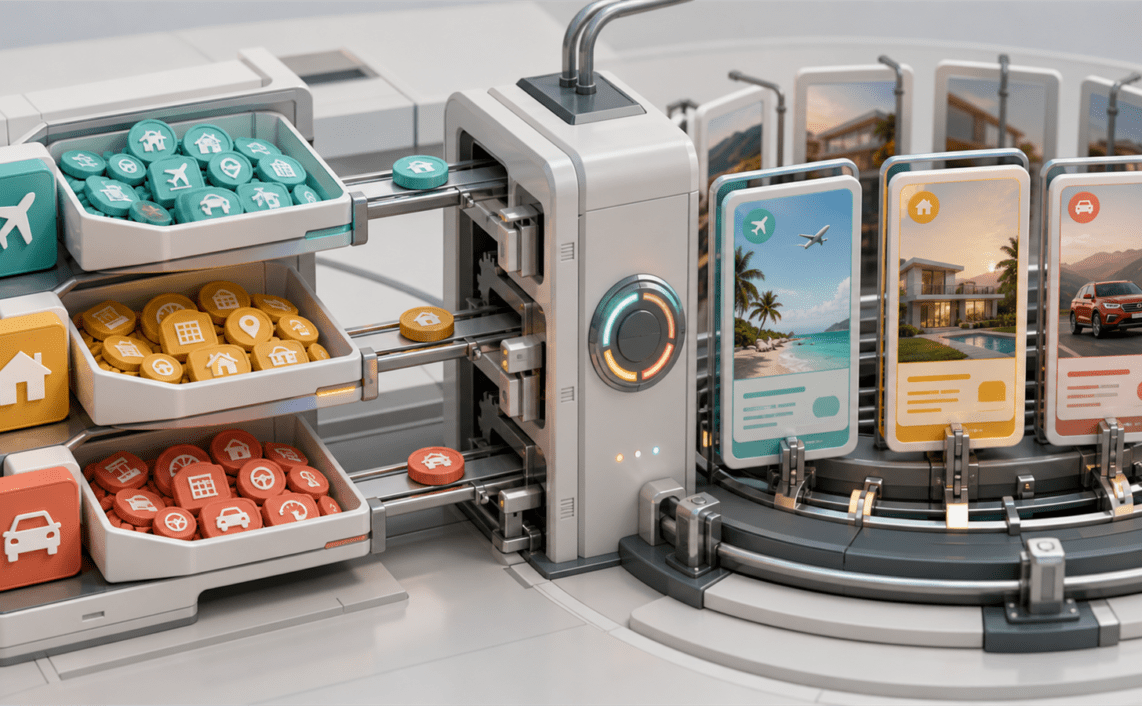 Modular rails transform travel, property, and automotive data tokens into dynamic advertising panels